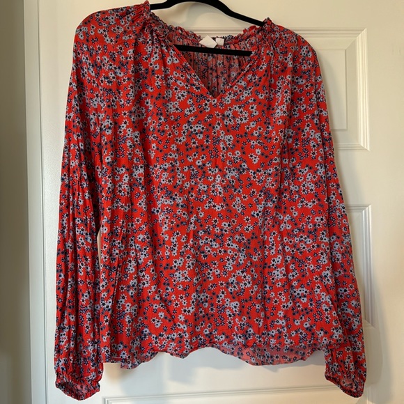 Long sleeve flowy dress shirt - Picture 1 of 2